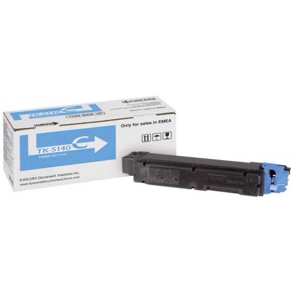 Original Toner Kit für KYOCERA/mita P-6130, cyan (TK-5140C)(1T02NRCNL0)