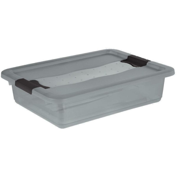 keeeper Aufbewahrungsbox "cornelia", 28 Liter, crystal-grey