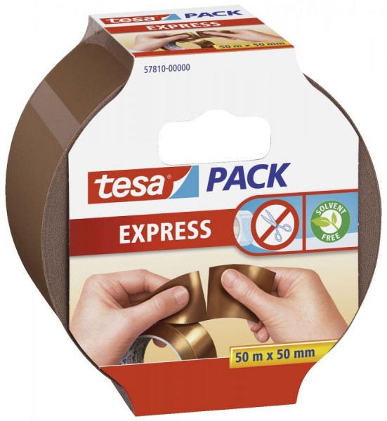 tesapack Verpackungsklebeband Express ´von Hand einreißbar´