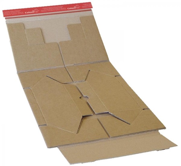 ColomPac Paket-Versandkarton ´POST´, Größe: XL, braun