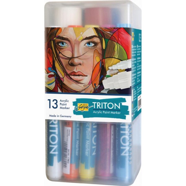 KREUL Acrylmarker SOLO Goya TRITON Acrylic, Power Pack