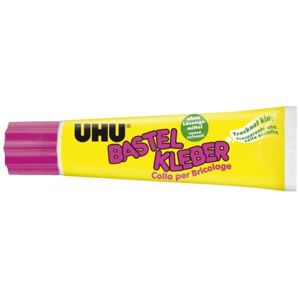 UHU Bastelkleber, lösemittelfrei, 90 g in Standtube