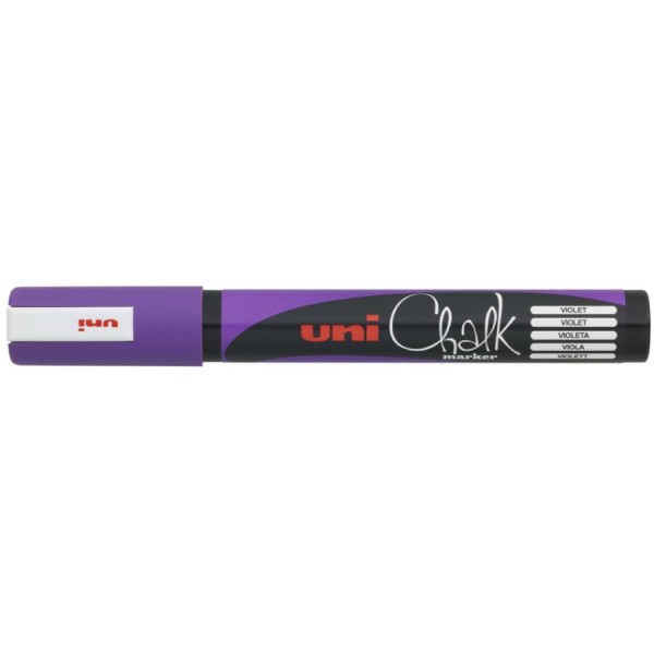 uni-ball Kreidemarker Chalk PWE-5M, violet, Rundspitze