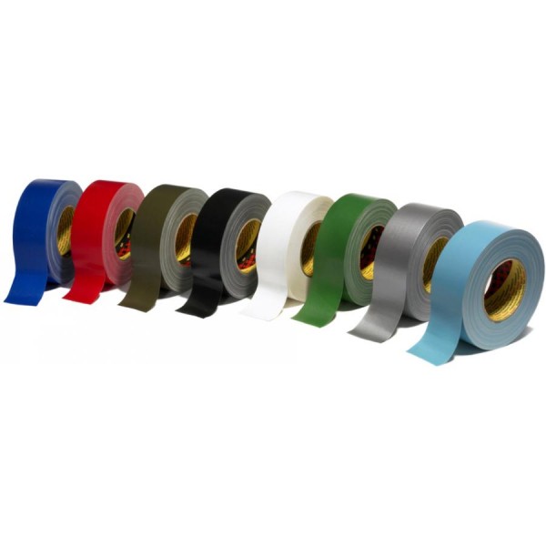 3M Premium Gewebe-Klebeband 389, 50 mm x 50 m, rot