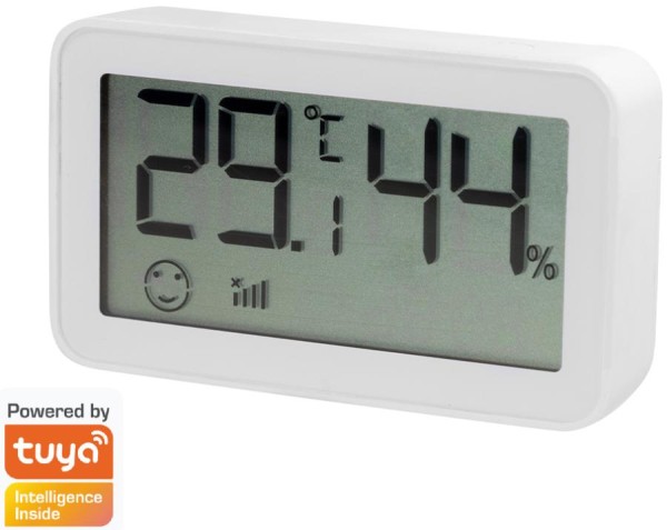 LogiLink Wi-Fi Smart Thermo-Hygrometer, weiß