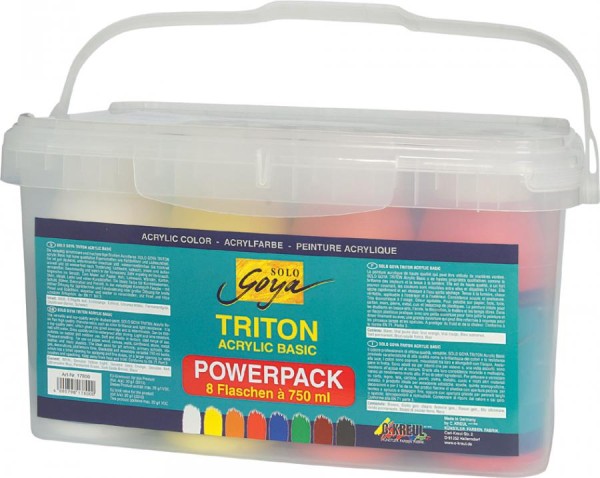 KREUL Acrylfarbe SOLO Goya TRITON, Power Pack