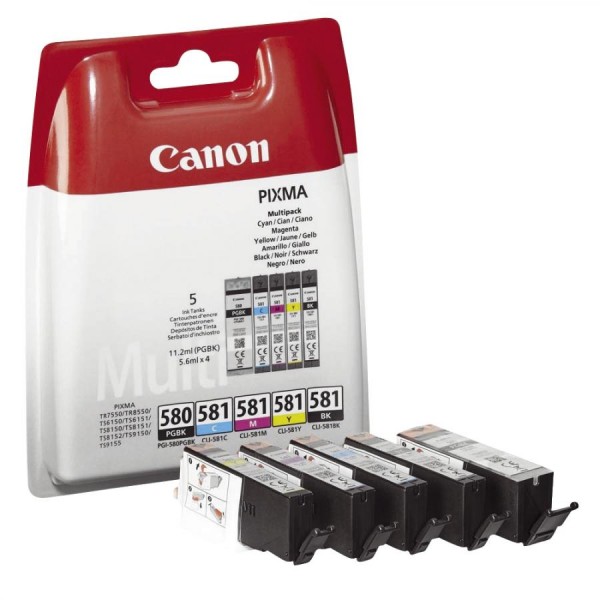 Canon Multipack-Tinte für Canon Pixma, PGI-580/CL-581