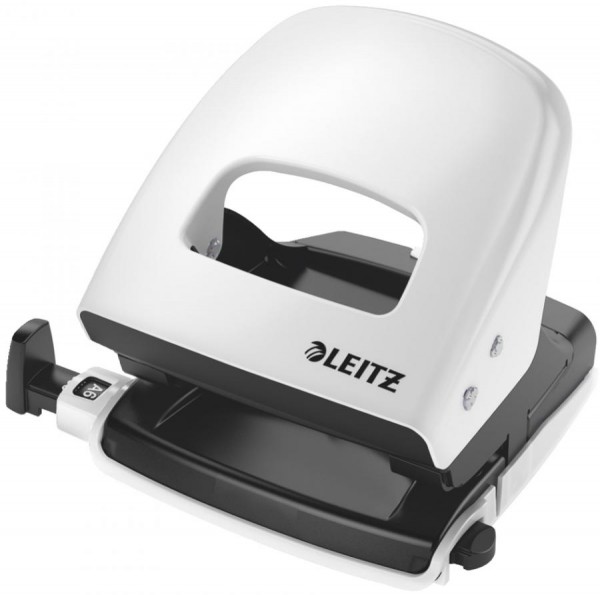 LEITZ Locher Nexxt 5008, blau-metallic, im Karton