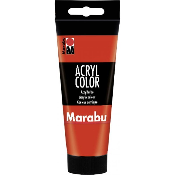 Marabu Acrylfarbe Acryl Color, 100 ml, metallic-weiß 770