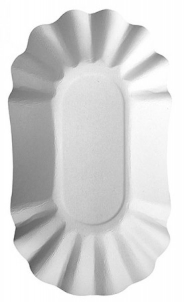 PAPSTAR Pommes-Schale ´pure´, Maße: 90 x 160 x 30 mm, weiß