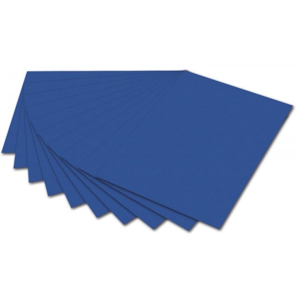 folia Fotokarton, DIN A4, 300 g/qm, königsblau