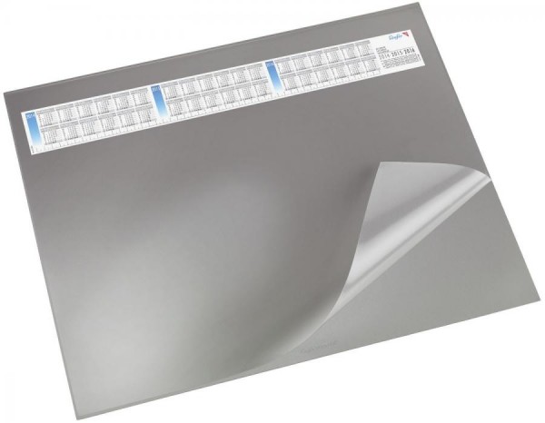 Läufer Schreibunterlage DURELLA DS, 520 x 650 mm, grau