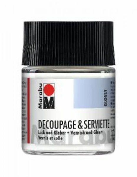 Marabu Servietten-Lack & Kleber, glänzend, 50 ml, im Glas