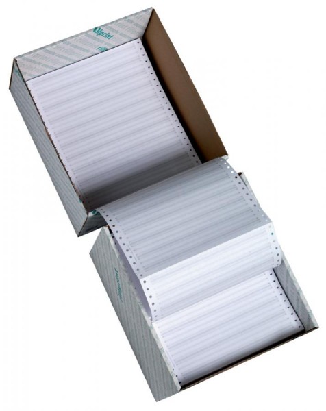 rillprint Computerpapier endlos, 380 mm x 8´ (20,32 cm)
