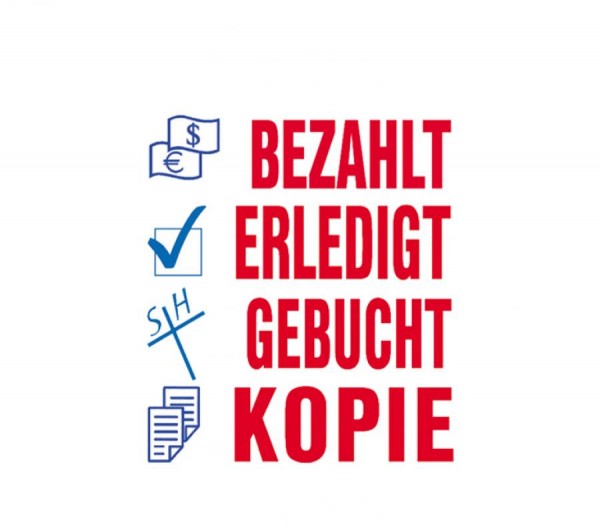 trodat Textstempelautomat Office Printy 4.0 4912 ´ERLEDIGT´
