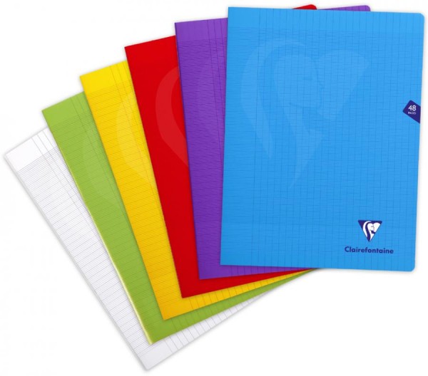 Clairefontaine Cahier piqûre Mimesys, 240 x 320, 48 pages