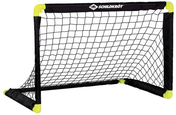 SCHILDKRÖT Faltbares Fußballtor, schwarz