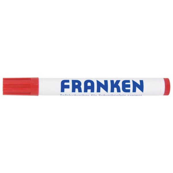 FRANKEN Whiteboard-Marker, Strichstärke: 2-6 mm, blau