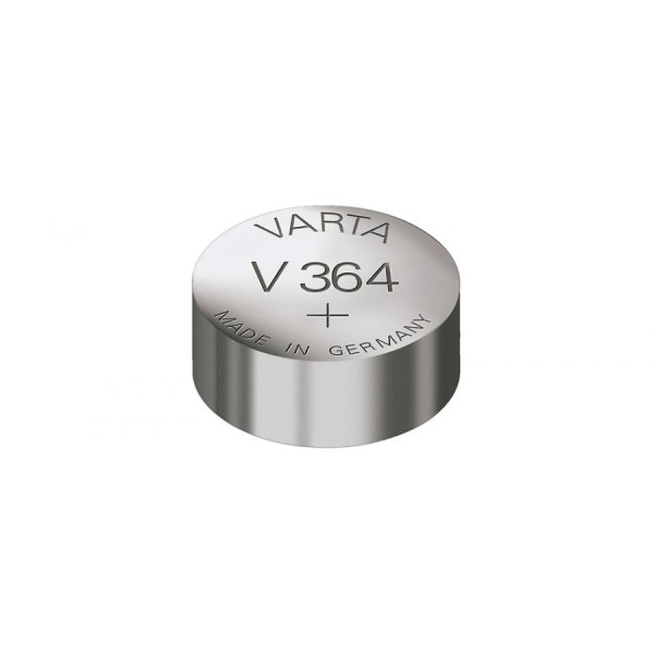 VARTA Silber-Oxid Uhrenzelle, V390 (SR54), 1,55 Volt, 80 mAh