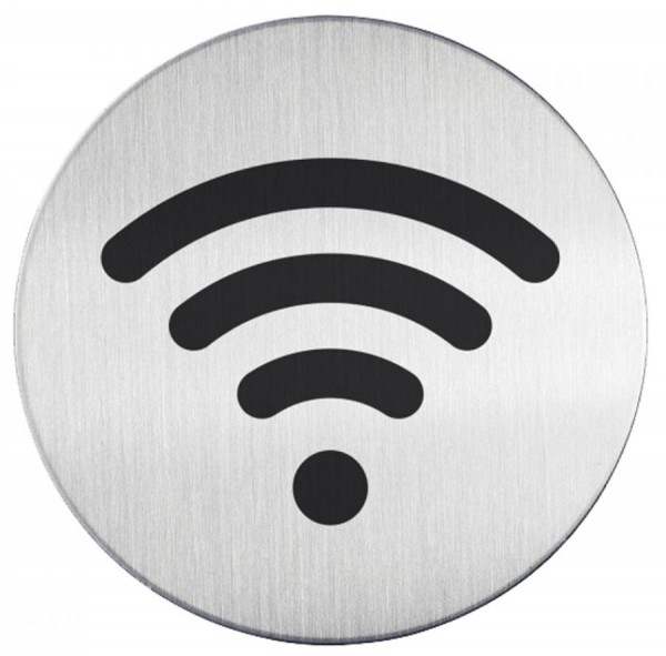 DURABLE Piktogramm ´WiFi´, rund, Durchmesser: 83 mm