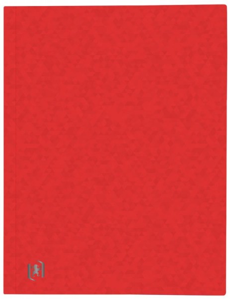 Oxford Aktendeckel Top File+, DIN A4, blanko, rot