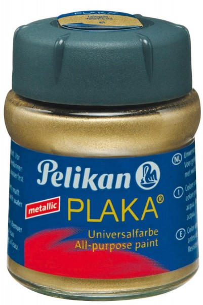 Pelikan Plaka, silber (Nr. 59), Inhalt: 50 ml im Glas
