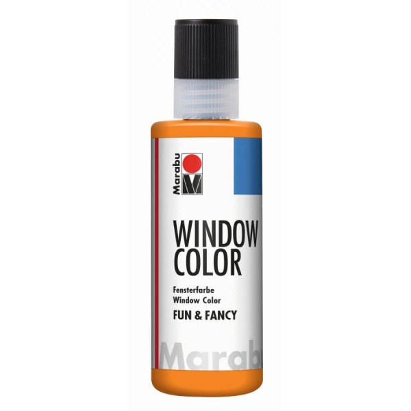 Marabu Window Color ´fun & fancy´, 80 ml, orange