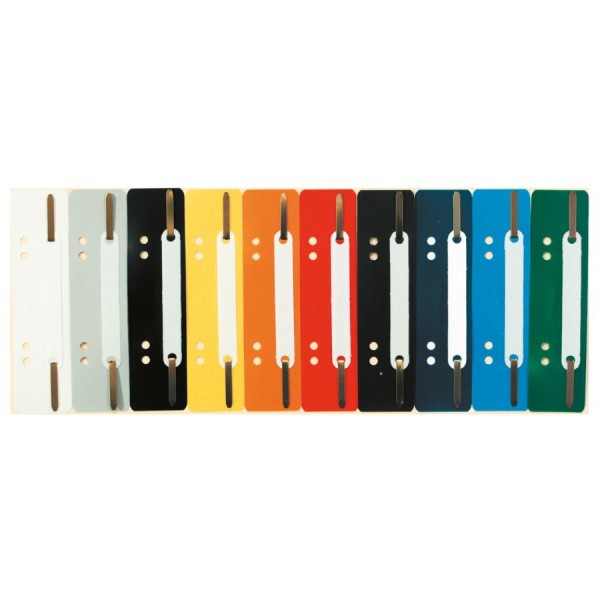 EXACOMPTA Heftstreifen, 35 x 150 mm, PP, gelb