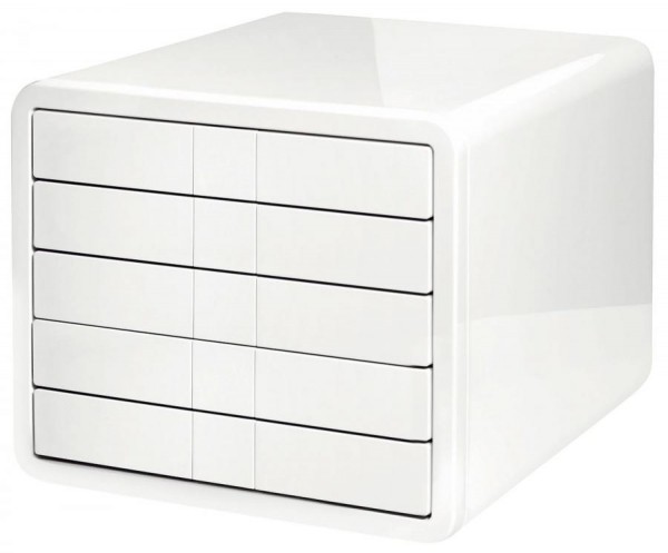 HAN Schubladenbox i-Box, 5 Schübe, Gehäuse: weiß