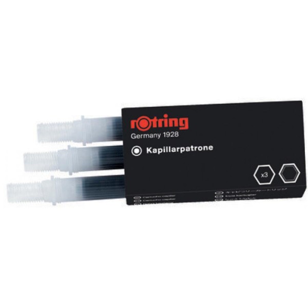 rotring Kapillarpatronen für rapidograph, Farbe: rot