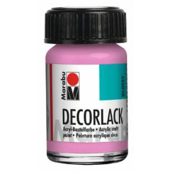 Marabu Acryllack ´Decorlack´, pink, 15 ml, im Glas