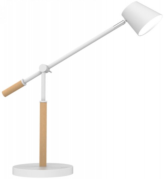 UNiLUX LED-Tischleuchte VICKY, dimmbar, Buche/weiß