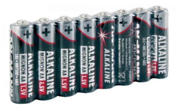 ANSMANN Alkaline Batterie, Mignon AA, 8er Pack