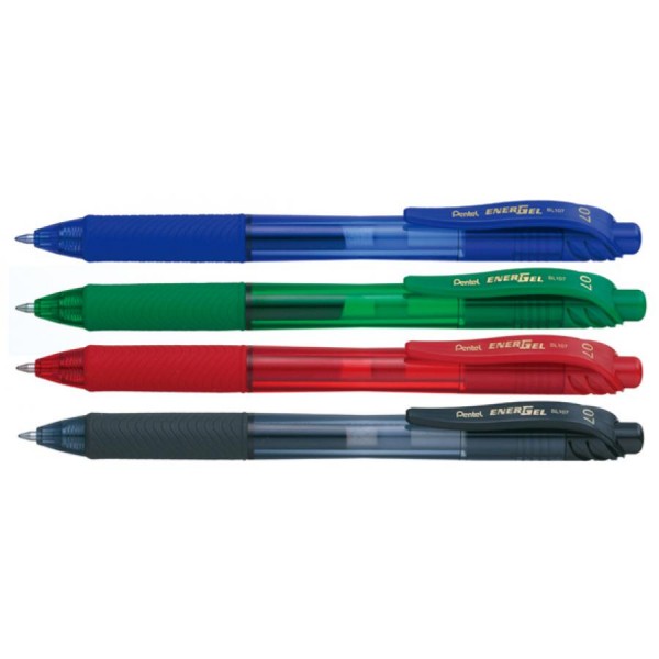 Pentel Liquid Gel-Tintenroller EnerGel-X BL107, rot