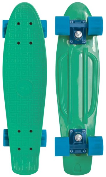 SCHILDKRÖT Retro Skateboard Native Green