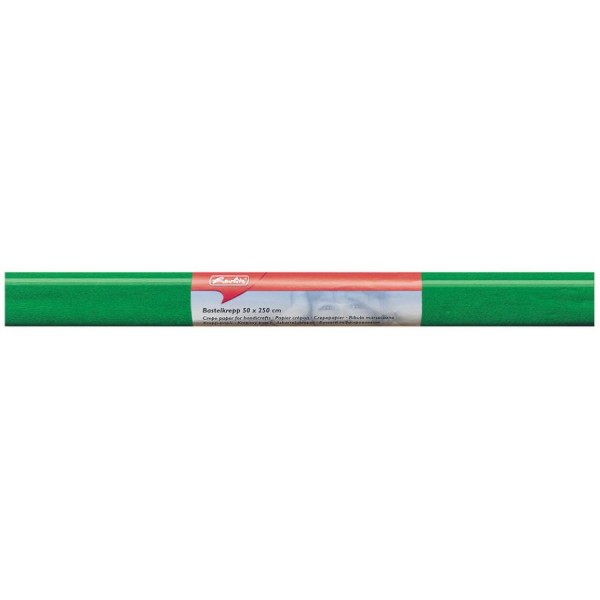 herlitz Krepp-Papier, (B)500 x (L)2.500 mm, grün