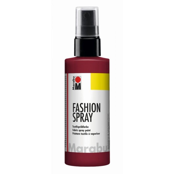 Marabu Textilsprühfarbe ´Fashion-Spray´, bordeaux, 100 ml