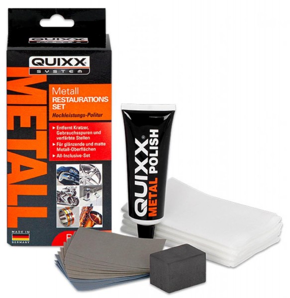 QUIXX Metall Restaurations-Set, 14-teilig