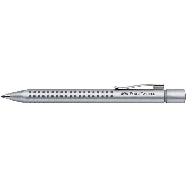 FABER-CASTELL Druckkugelschreiber GRIP 2011 XB, silber
