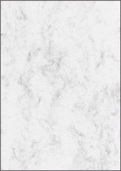 sigel Marmor-Papier, A4, Feinpapier, 90 g, grau