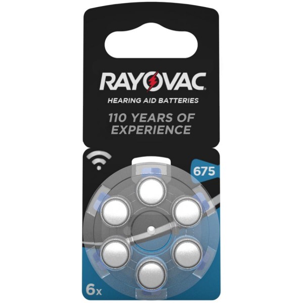 RAYOVAC Hörgeräte Knopfzelle ´Acoustic´, HA312/V312 (PR41),