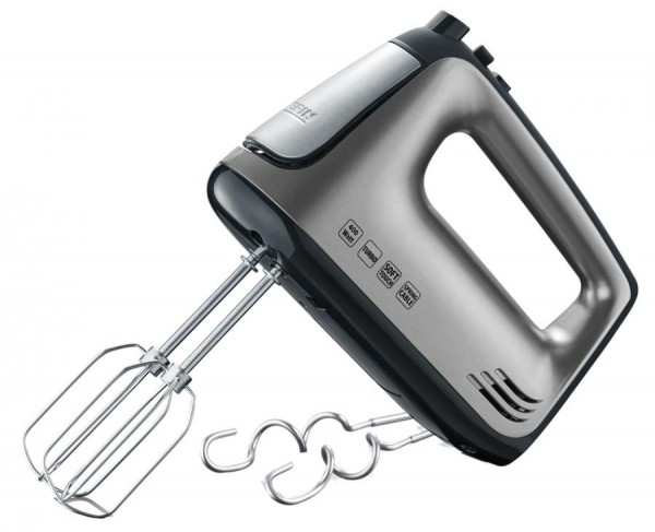 SEVERIN Handmixer HM 3832, 400 W, grau-metallic / schwarz