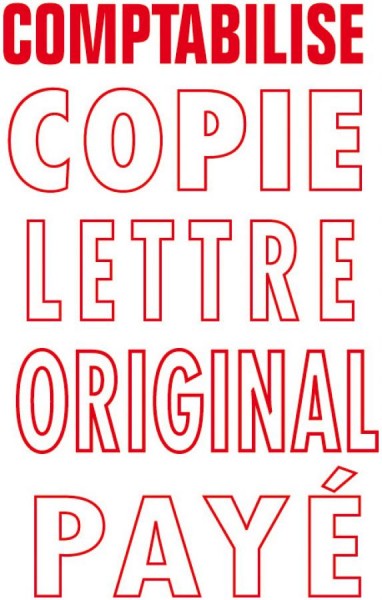 COLOP Tampon avec texte Printer 20 ´COMPTABILISE´