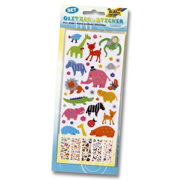 folia Glitzer-Sticker ´Fantasia´