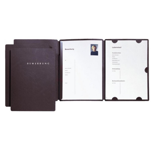 PAGNA Bewerbungs-Set ´Select´, DIN A4, schwarz