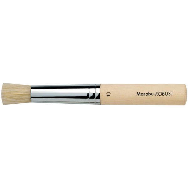 Marabu Stupfpinsel Robust, rund, Gr. 10