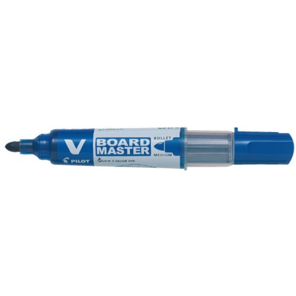 PILOT Whiteboard-Marker V BOARD MASTER, Rundspitze, schwarz