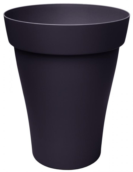 Poétic Pflanzgefäß ROMEO PLUS, rund, 540 mm, grau-schwarz