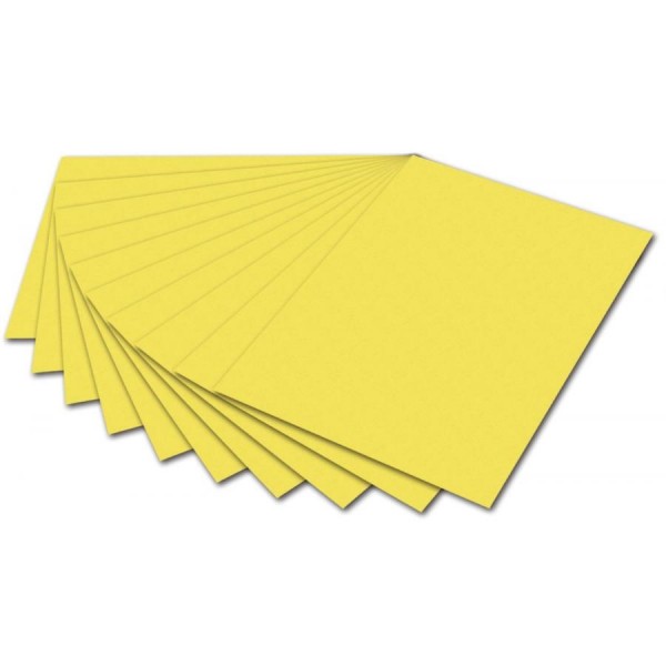folia Fotokarton, DIN A4, 300 g/qm, zitronengelb