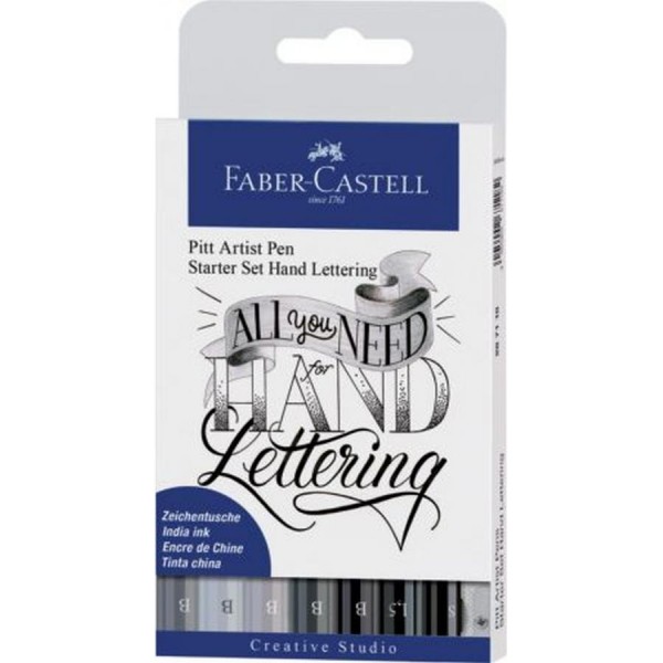 FABER-CASTELL Tuschestift PITT artist pen, 8er Etui